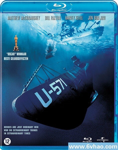2000年欧美7.8分战争片《猎杀U-571》720P国英双语双字