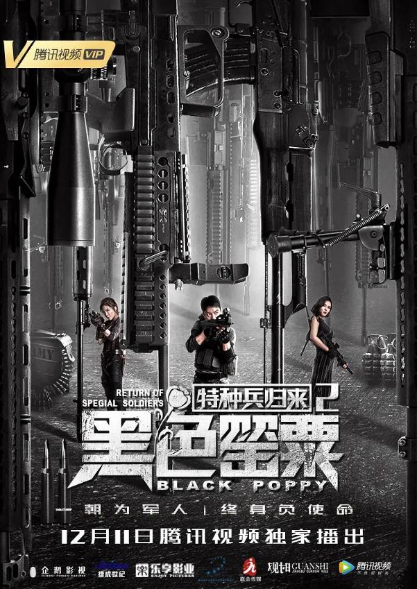 2018年傅浤鸣,任柯诺动作片《特种兵归来2：黑色罂粟》1080P国语中字