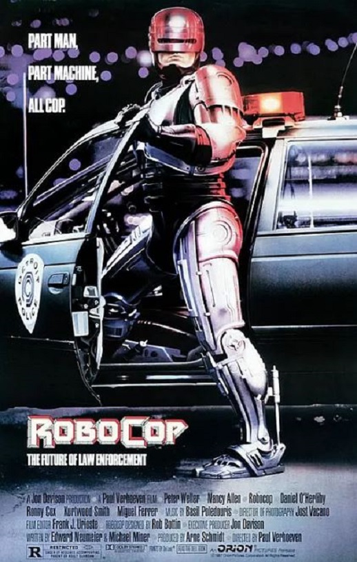 1987年美国7.7分动作科幻片《机器战警》蓝光中英双字