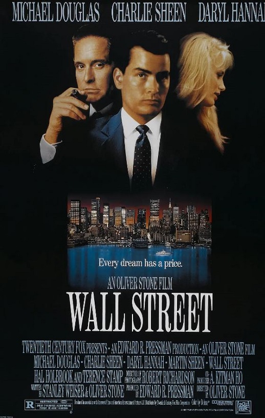 1987年美国8.2分剧情犯罪片《华尔街》蓝光国英双语双字