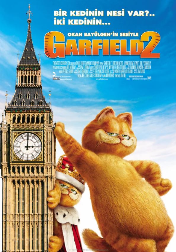 2006年美国7.5分喜剧片《加菲猫2》蓝光国粤英3语双字