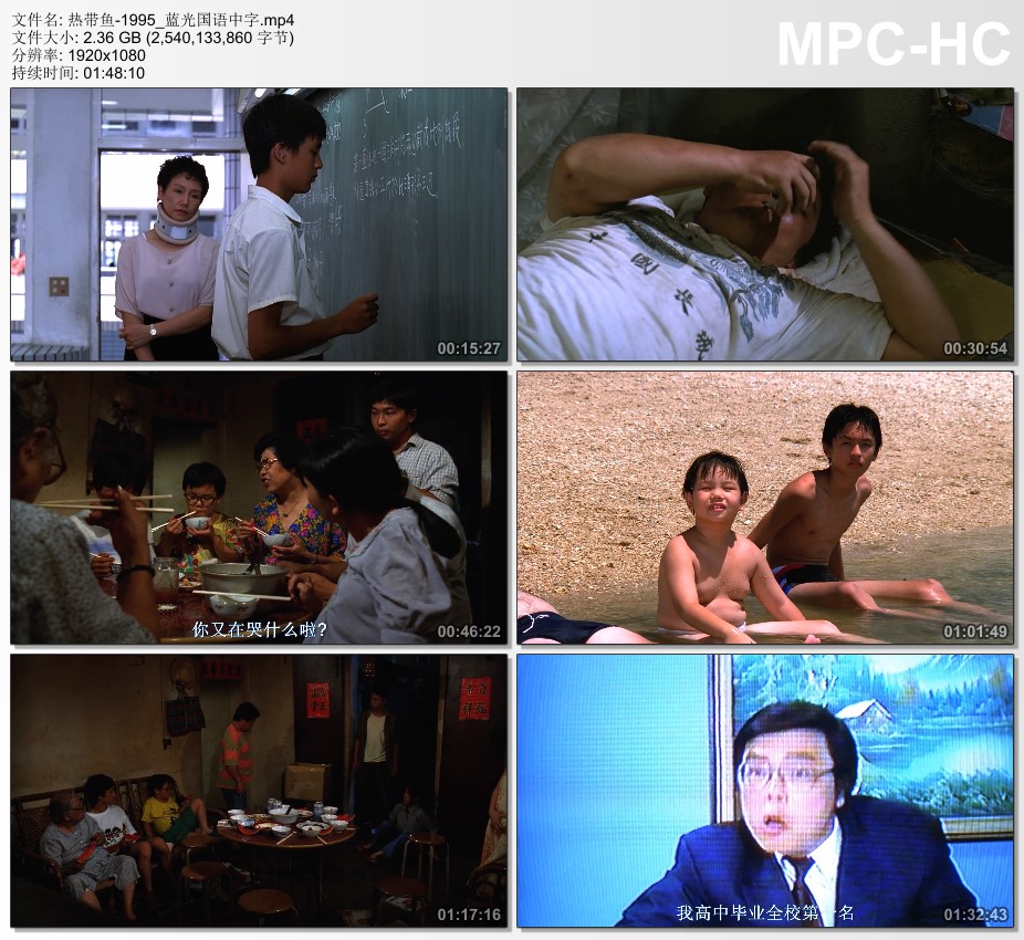 1995年林嘉宏,文英8.7分喜剧片《热带鱼》蓝光国语中字