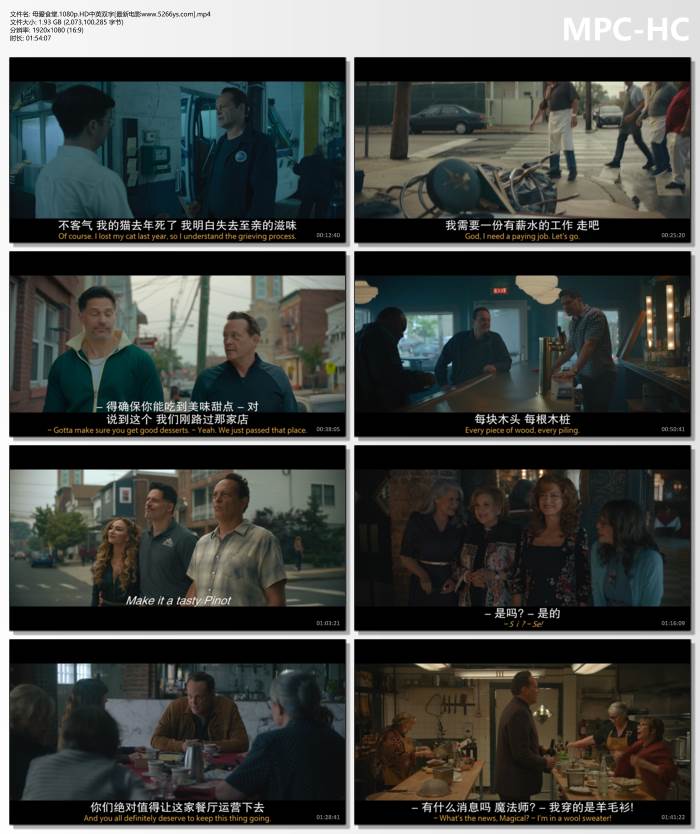 2025年美国喜剧片《母爱食堂》1080P中英双字