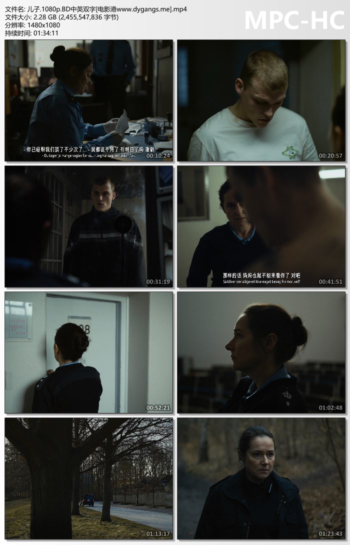 2024年丹麦6.8分惊悚剧情片《儿子》1080P中英双字