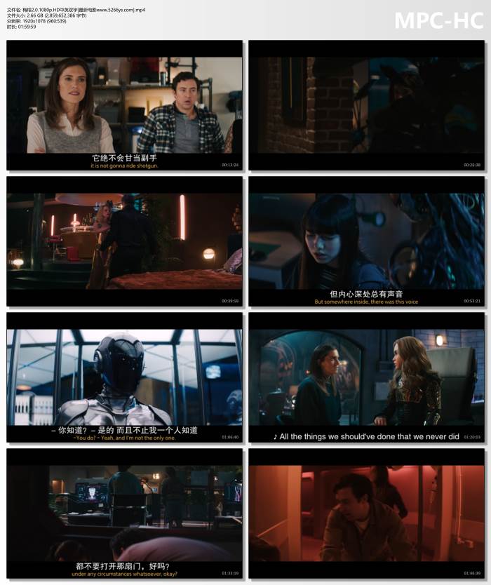 2025年美国科幻惊悚片《梅根2.0》1080P中英双字