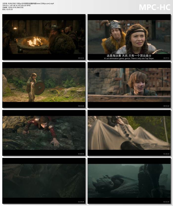 2025年美国8.4分动作《新·驯龙高手》1080P中英双字